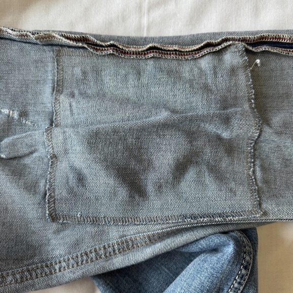 Silver Jeans Women's Distressed Patched Denim Boyfriend Jeans Blue 28 Faded - Picture 9 of 16